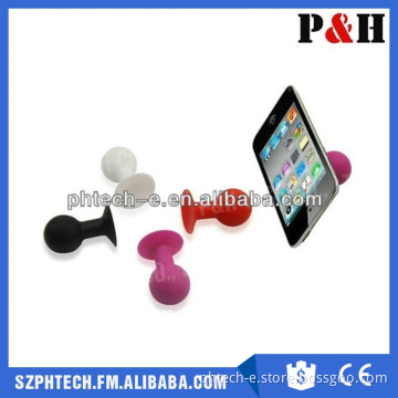 Universal silicon sucker acrylic mobile phone display stand